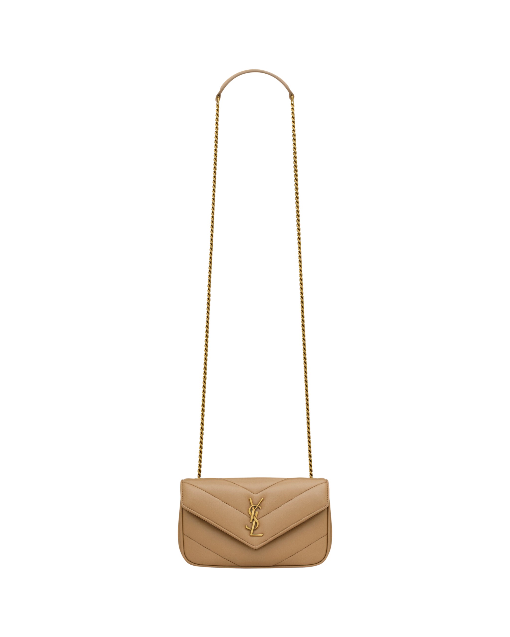 Saint Laurent LOULOU MINI in lambskin designed in Paris