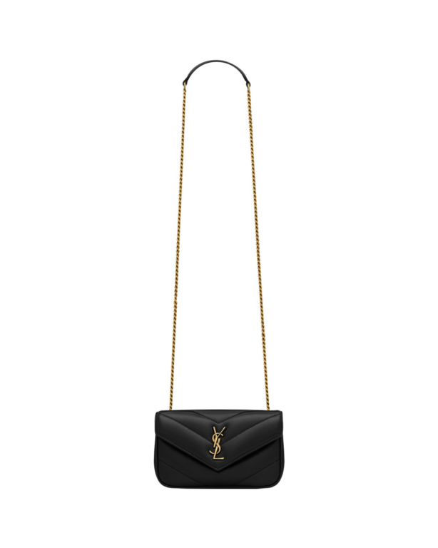 Saint Laurent LOULOU MINI in lambskin designed in Paris