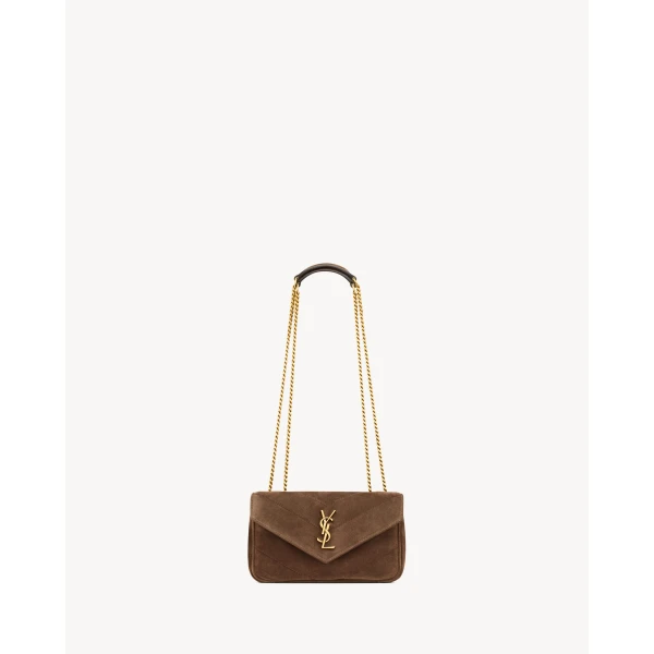 Saint Laurent LOULOU MINI in suede designed in Paris
