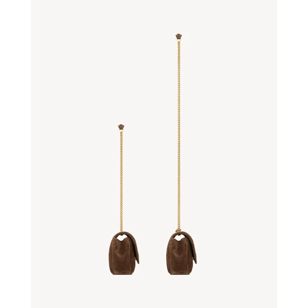 Saint Laurent LOULOU MINI in suede designed in Paris