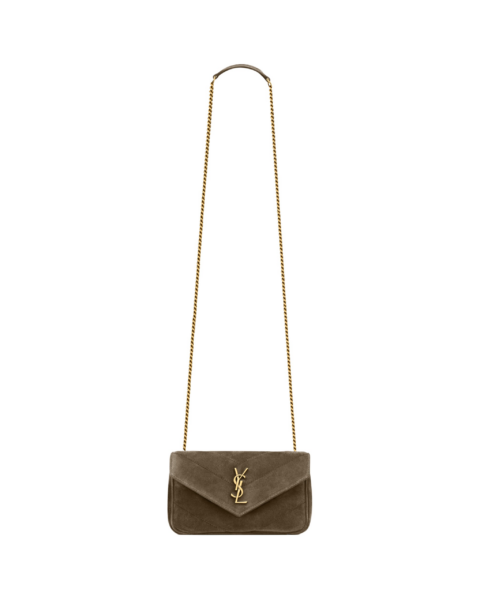 Saint Laurent LOULOU MINI in suede designed in Paris