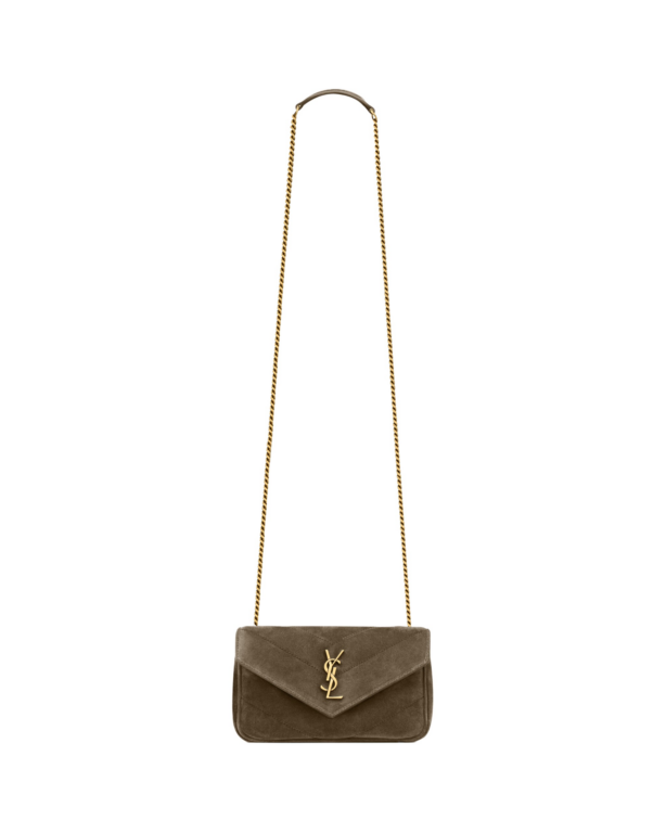 Saint Laurent LOULOU MINI in suede designed in Paris