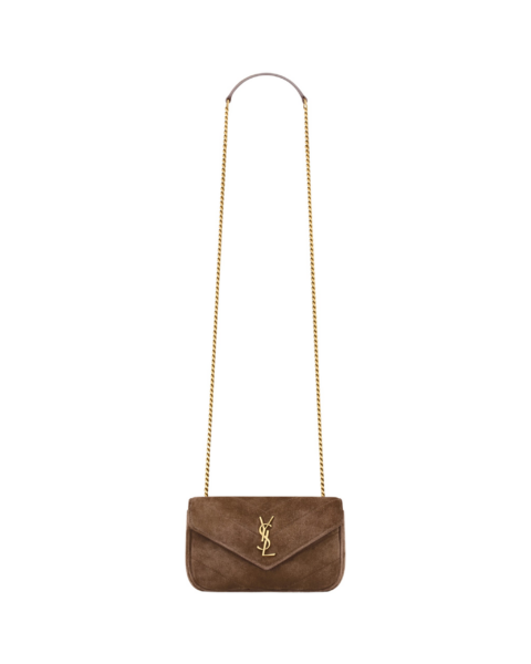 Saint Laurent LOULOU MINI in suede designed in Paris