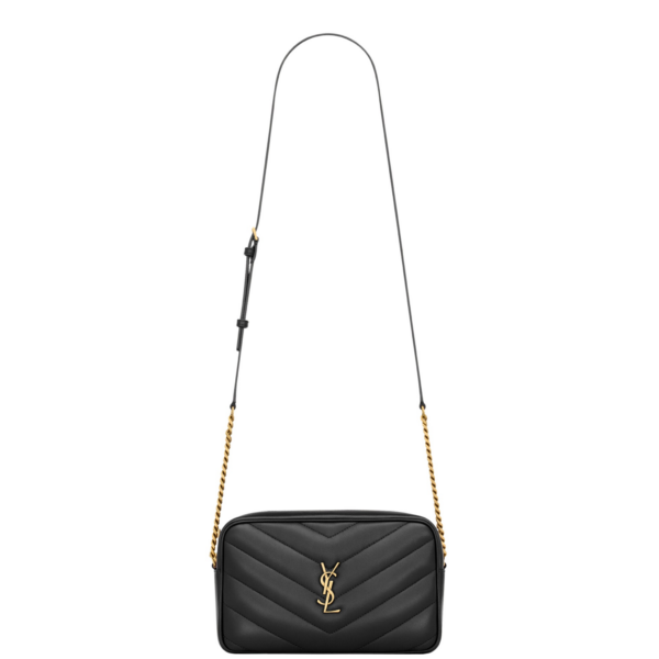 Saint Laurent LOULOU camera bag in MATELASSÉ lambskin designed in Paris