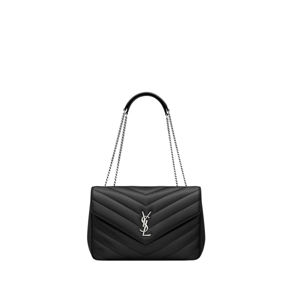 Saint Laurent LOULOU large in MATELASSÉ lambskin designed in Paris