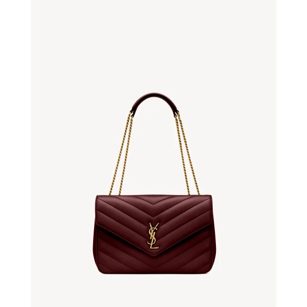 Saint Laurent LOULOU large in MATELASSÉ lambskin designed in Paris