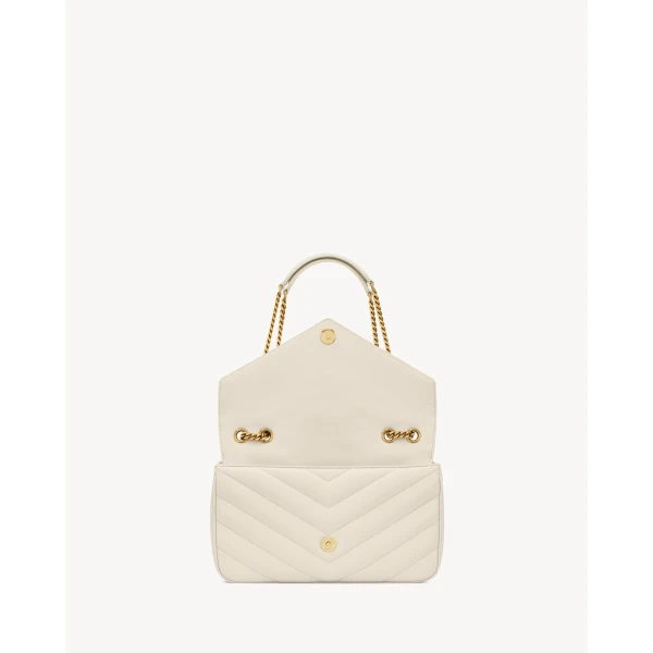 Saint Laurent LOULOU medium in MATELASSÉ lambskin designed in Paris