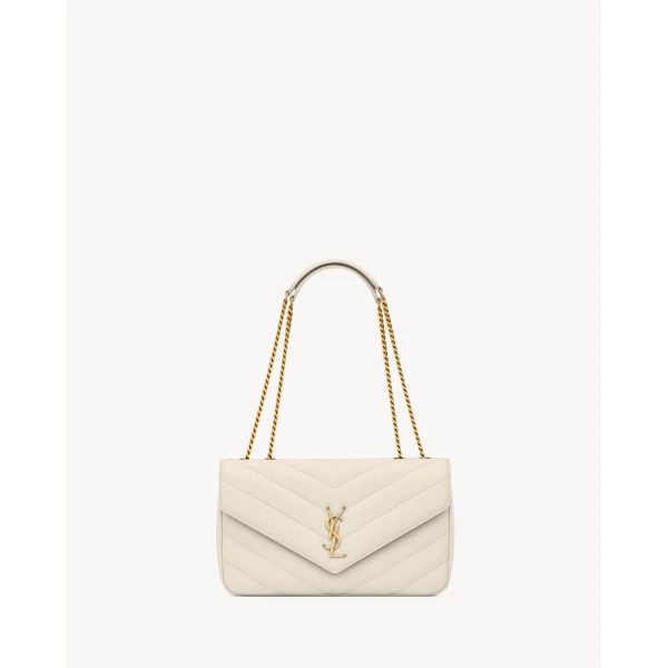 Saint Laurent LOULOU medium in MATELASSÉ lambskin designed in Paris