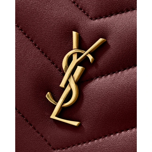 Saint Laurent LOULOU mini camera bag in lambskin designed in Paris