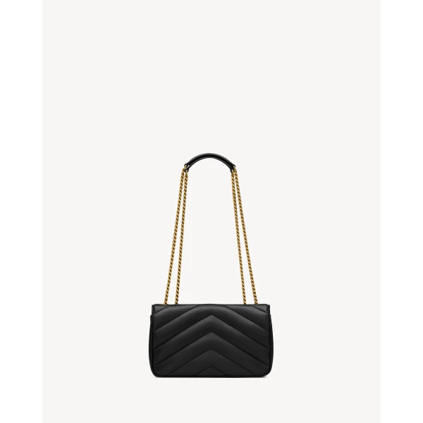 Saint Laurent LOULOU small in MATELASSÉ lambskin designed in Paris