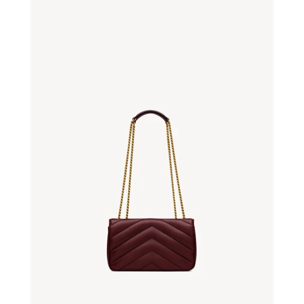 Saint Laurent LOULOU small in MATELASSÉ lambskin designed in Paris