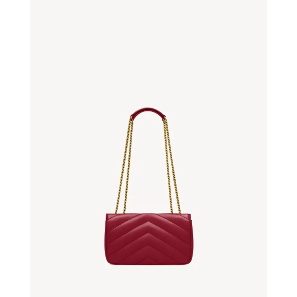 Saint Laurent LOULOU small in MATELASSÉ lambskin designed in Paris