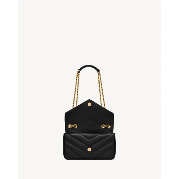 Saint Laurent LOULOU small in MATELASSÉ lambskin designed in Paris