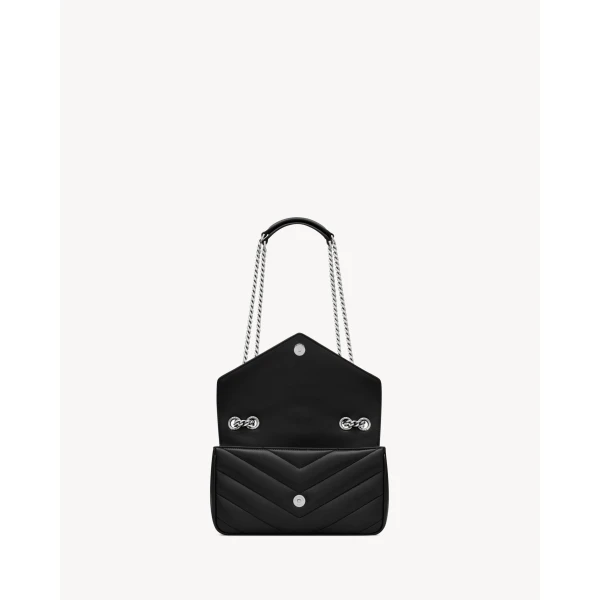 Saint Laurent LOULOU small in MATELASSÉ lambskin designed in Paris