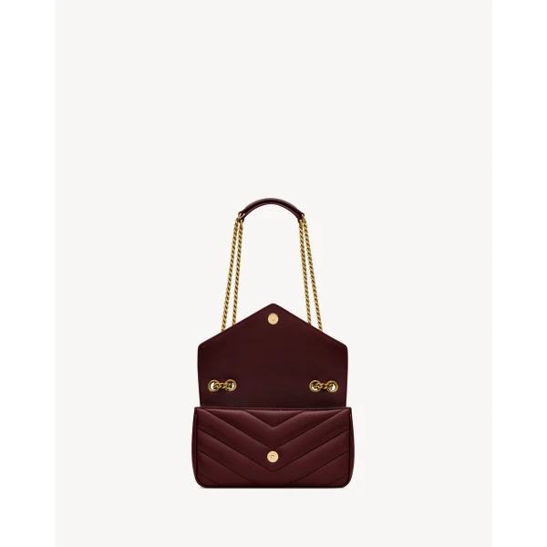 Saint Laurent LOULOU small in MATELASSÉ lambskin designed in Paris