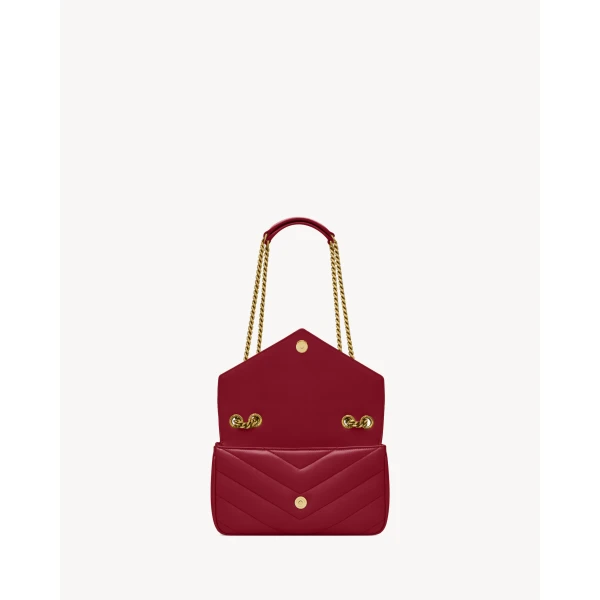 Saint Laurent LOULOU small in MATELASSÉ lambskin designed in Paris