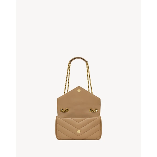 Saint Laurent LOULOU small in MATELASSÉ lambskin designed in Paris