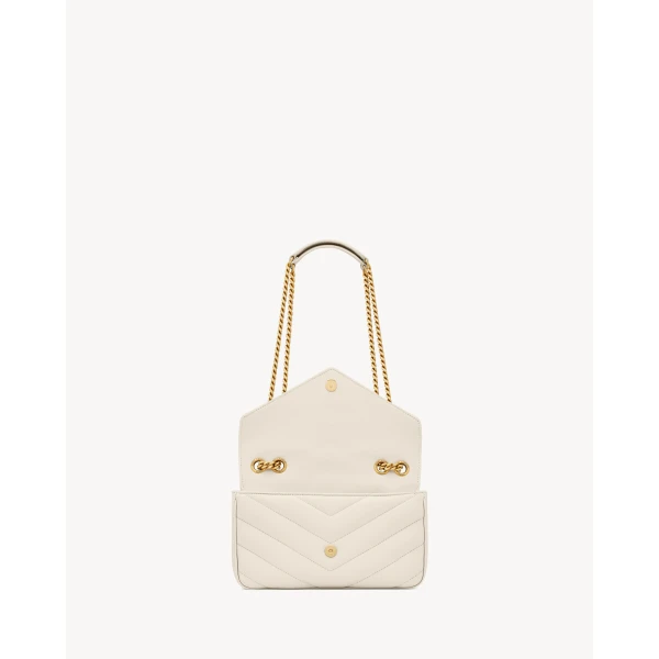 Saint Laurent LOULOU small in MATELASSÉ lambskin designed in Paris