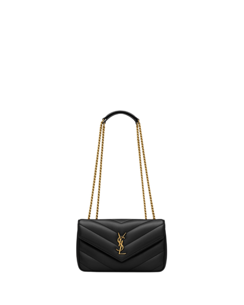 Saint Laurent LOULOU small in MATELASSÉ lambskin designed in Paris