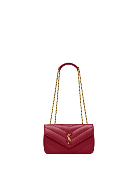 Saint Laurent LOULOU small in MATELASSÉ lambskin designed in Paris