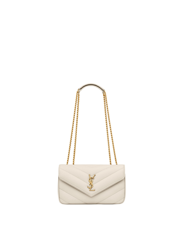 Saint Laurent LOULOU small in MATELASSÉ lambskin designed in Paris