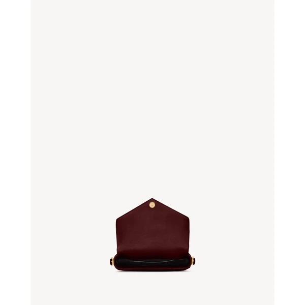 Saint Laurent LOULOU toy crossbody in MATELASSÉ lambskin designed in Paris