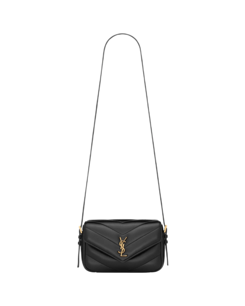 Saint Laurent LOULOU toy crossbody in MATELASSÉ lambskin designed in Paris