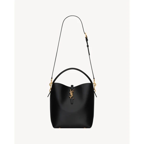 Saint Laurent Le 37 in shiny leather designed in Paris