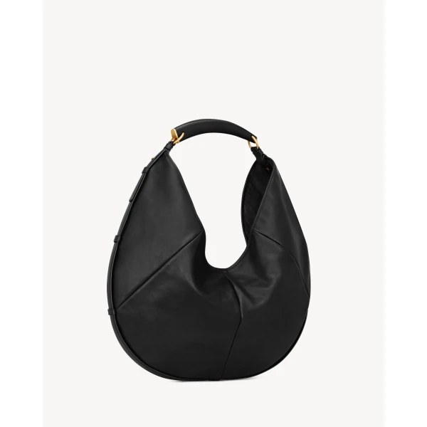 Saint Laurent MOMBASA large in leather designed in Paris