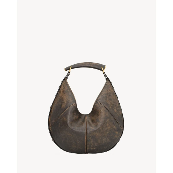 Saint Laurent MOMBASA medium in vintage leather designed in Paris