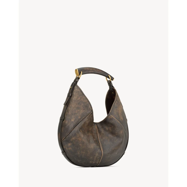Saint Laurent MOMBASA medium in vintage leather designed in Paris