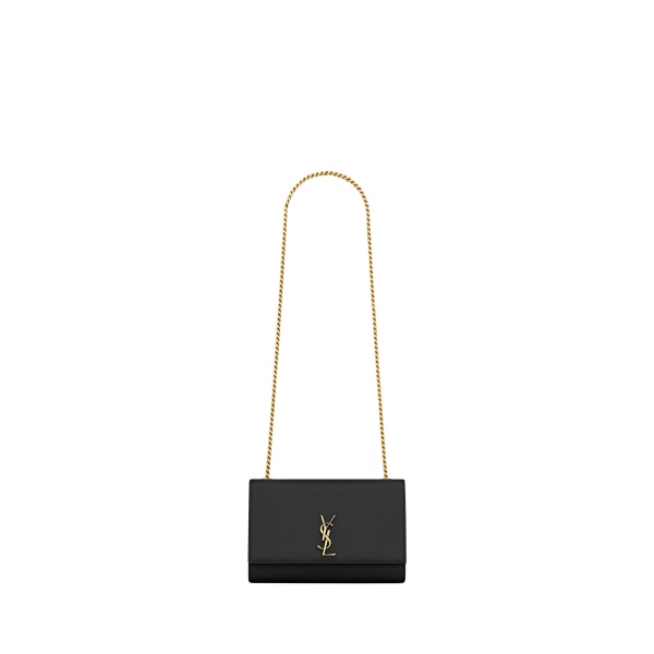 Saint Laurent NEW KATE small in grain de poudre leather designed in Paris