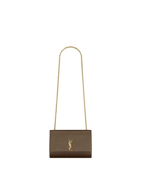 Saint Laurent NEW KATE small in shiny leather designed in Paris