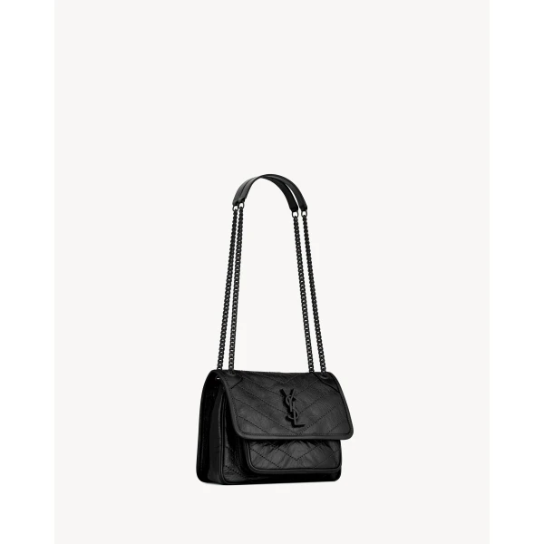 Saint Laurent NIKI BABY IN VINTAGE LEATHER designed in Paris