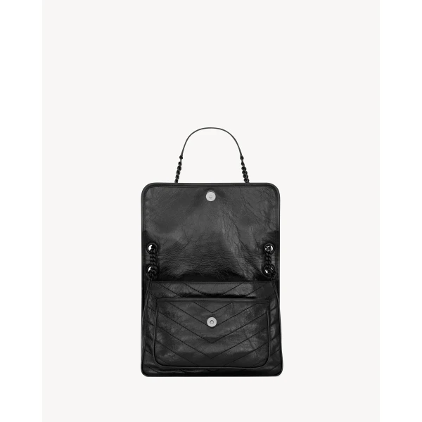 Saint Laurent NIKI MEDIUM IN VINTAGE LEATHER designed in Paris