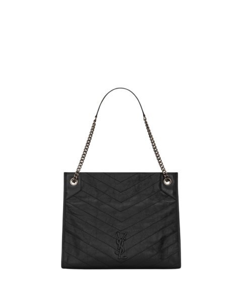 Saint Laurent NIKI SHOPPING IN VINTAGE LEATHER designed in Paris