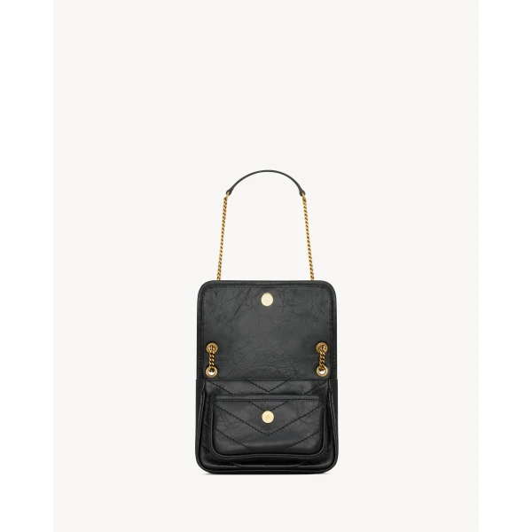 Saint Laurent NIKI baby in vintage leather designed in Paris