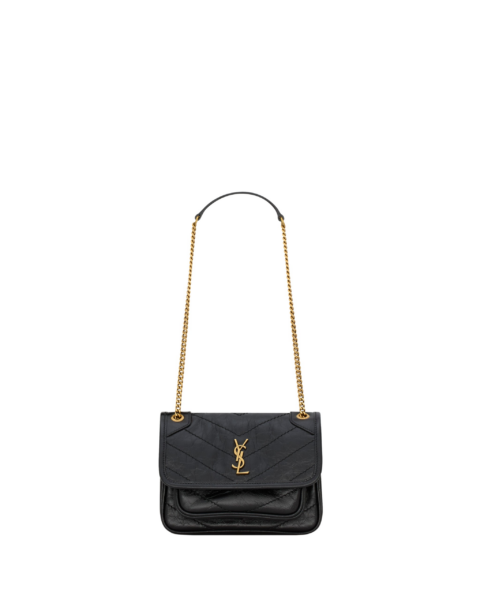 Saint Laurent NIKI baby in vintage leather designed in Paris