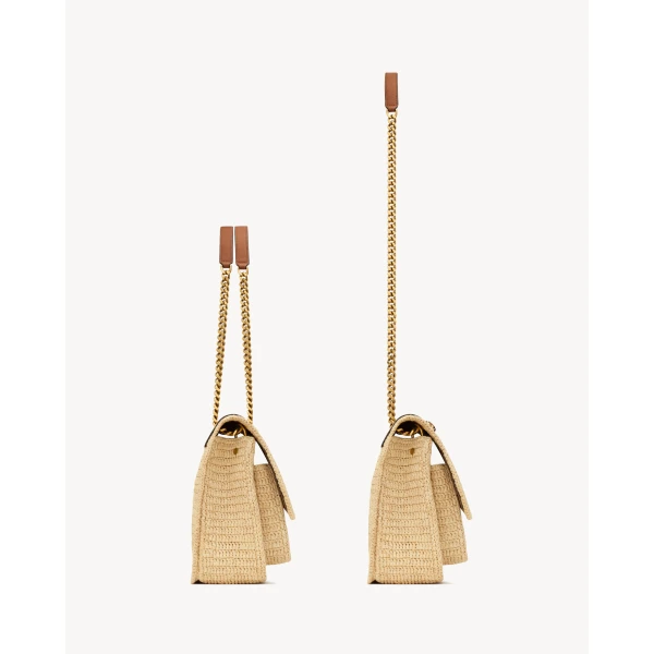 Saint Laurent NIKI medium in raffia designed in Paris