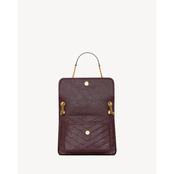 Saint Laurent NIKI medium in vintage leather designed in Paris