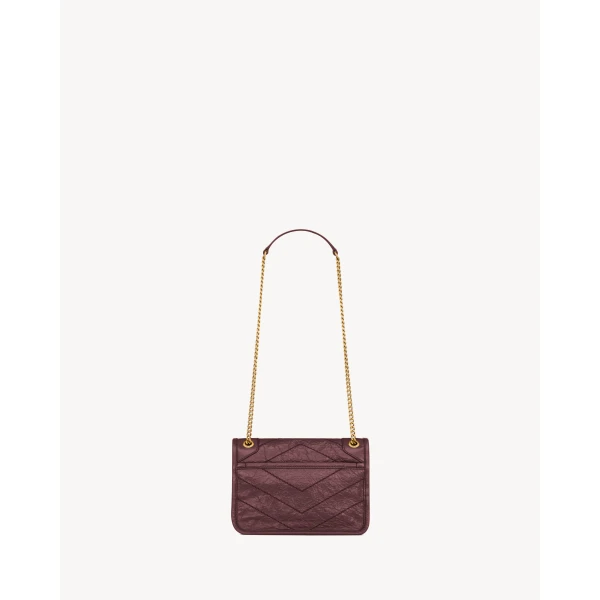 Saint Laurent NIKI mini in vintage leather designed in Paris