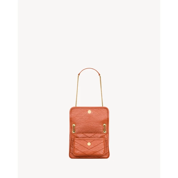Saint Laurent NIKI mini in vintage leather designed in Paris