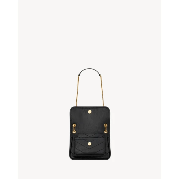 Saint Laurent NIKI mini in vintage leather designed in Paris