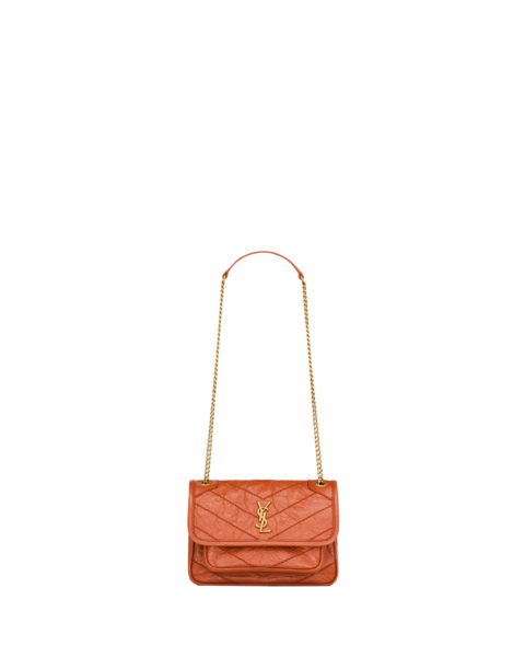 Saint Laurent NIKI mini in vintage leather designed in Paris