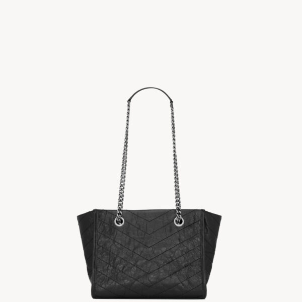Saint Laurent NIKI small shopping in vintage leather, view 3