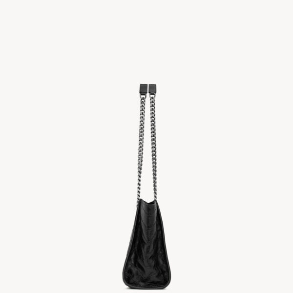 Saint Laurent NIKI small shopping in vintage leather, view 4