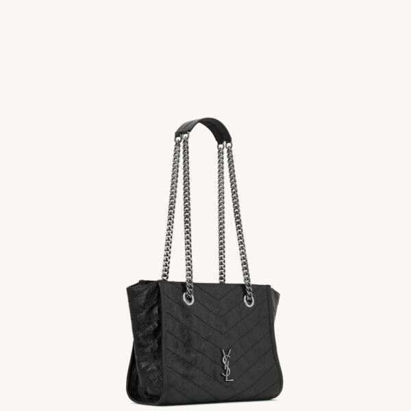 Saint Laurent NIKI small shopping in vintage leather, view 5