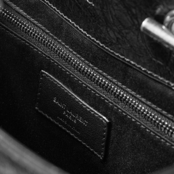 Saint Laurent NIKI small shopping in vintage leather, view 6