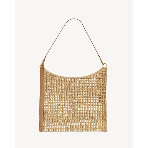 Saint Laurent Oxalis in raffia designed in Paris