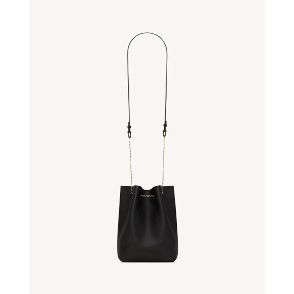 Saint Laurent POCHON in lambskin designed in Paris